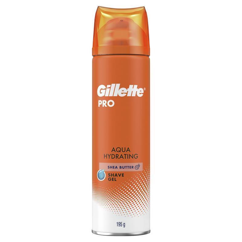 Gel cạo râu Gillette Pro Skin Hydrating Shea Butter 195g 