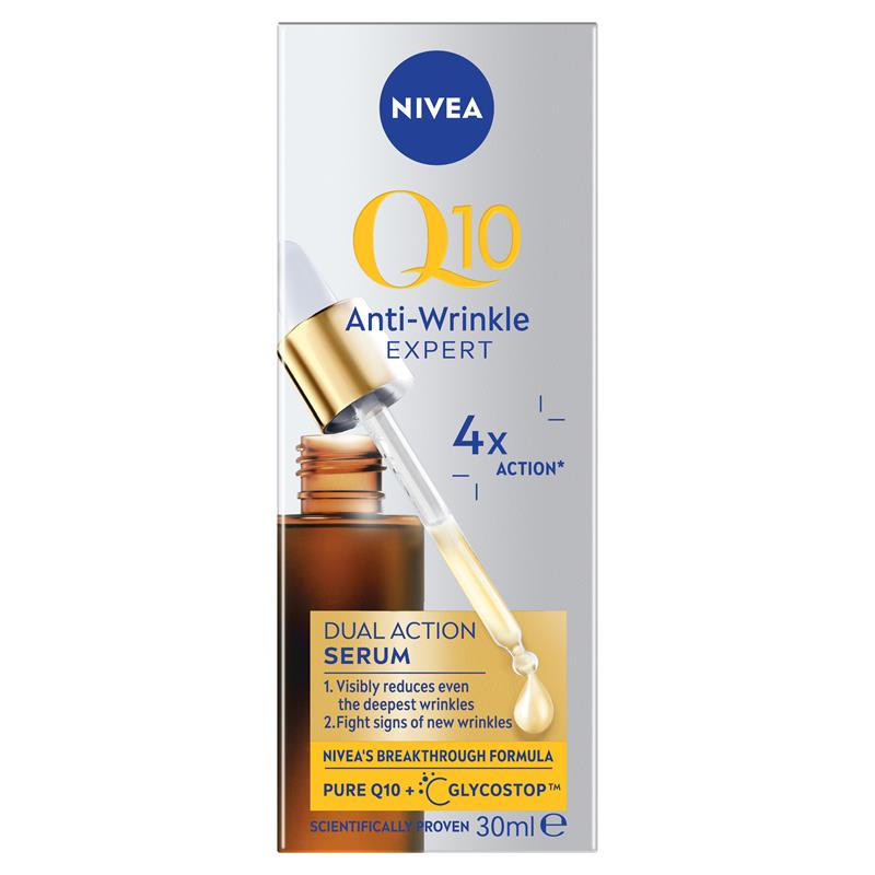 Nivea Q10 Anti-Wrinkle Expert Dual Action Serum 30ml
