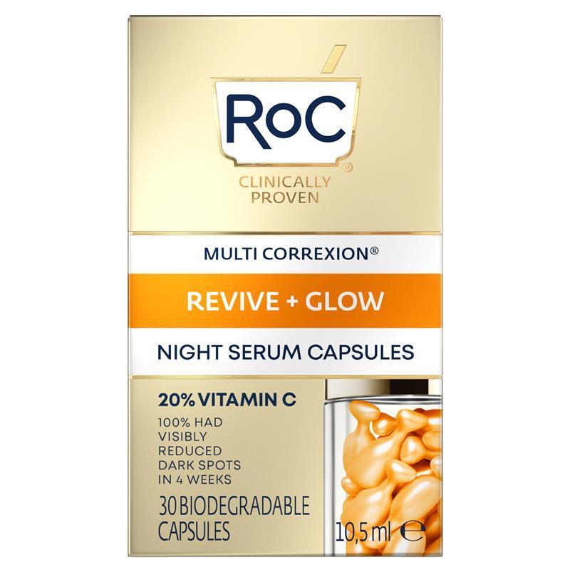 RoC Multi Correxion 焕活亮泽晚间精华胶囊 30 粒
