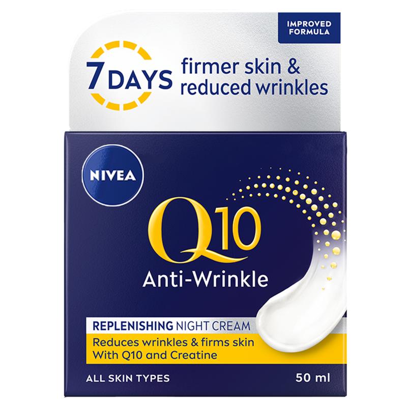 NIVEA Q10 Anti-Wrinkle Night Cream 50ml