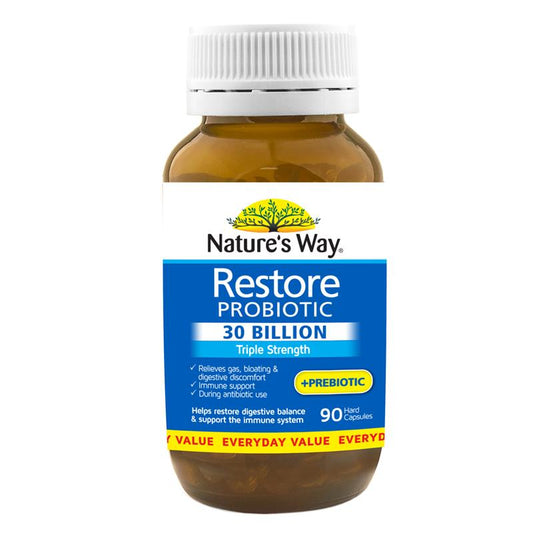Nature's Way Restore Probiotic 30 tỷ 90 viên nang 