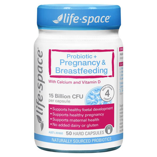 Life-Space 益生菌+孕期和哺乳期 50 粒胶囊