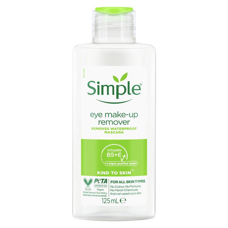Simple Kind To Eyes Tẩy Trang Dưỡng Mắt 125ml 