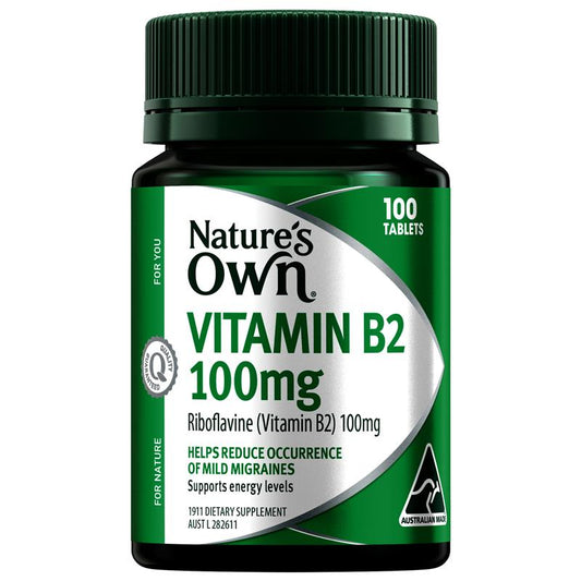 Vitamin B2 100mg của Nature's Own 100 viên 