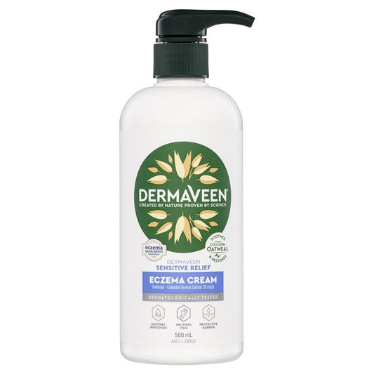 Kem trị chàm DermaVeen Sensitive Relief 500ml 