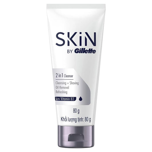Sữa Rửa Mặt Gillette Skin 2 Trong 1 80g 