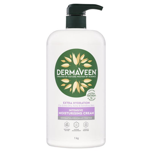 Kem dưỡng ẩm DermaVeen Intensive Extra Hydration 1kg 