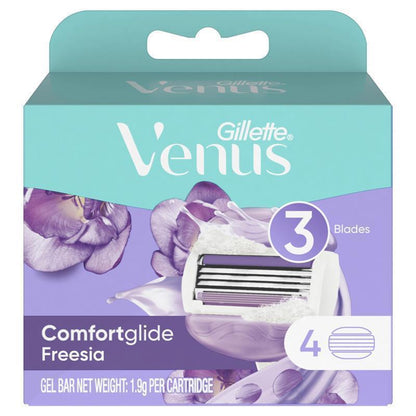 Lưỡi dao cạo râu Gillette Venus Comfort Glide Freesia 4 gói 