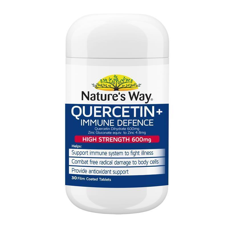 Nature's Way Quercetin + Immune Defence 30 Viên 