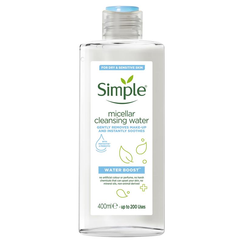 Simple Water Boost 胶束卸妆水 400ml 