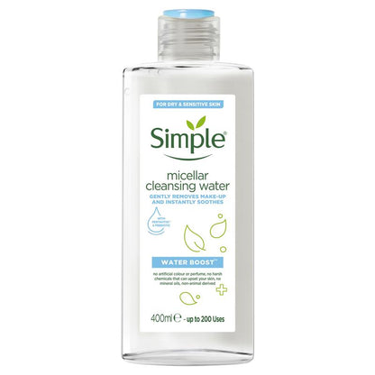 Simple Water Boost 胶束卸妆水 400ml 