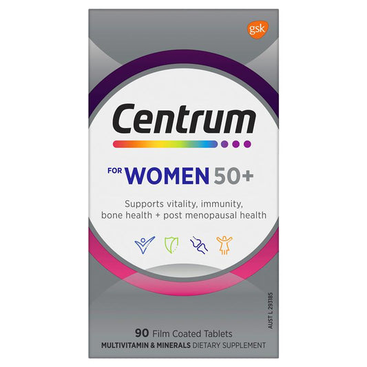 Centrum For Women 50+ 90 Tablets