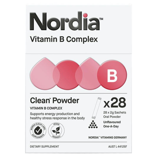 Bột Vitamin B tổng hợp Nordia 28 gói 