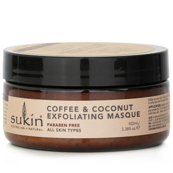 Sukin Coffee And Coconut Exfoliating Masque 100ml