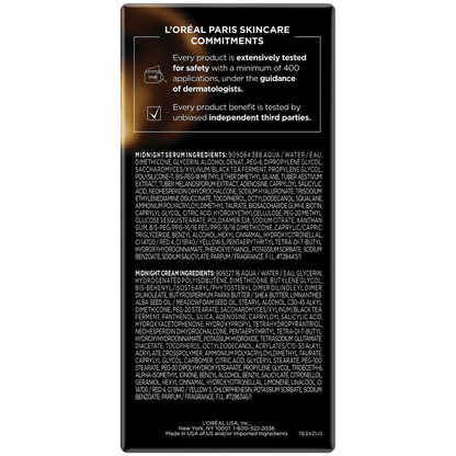 L'Oreal Paris Midnight Radiance Serum and Cream Gift Set