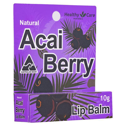 Son dưỡng môi Healthy Care All Natural Acai Lip Balm 10g 
