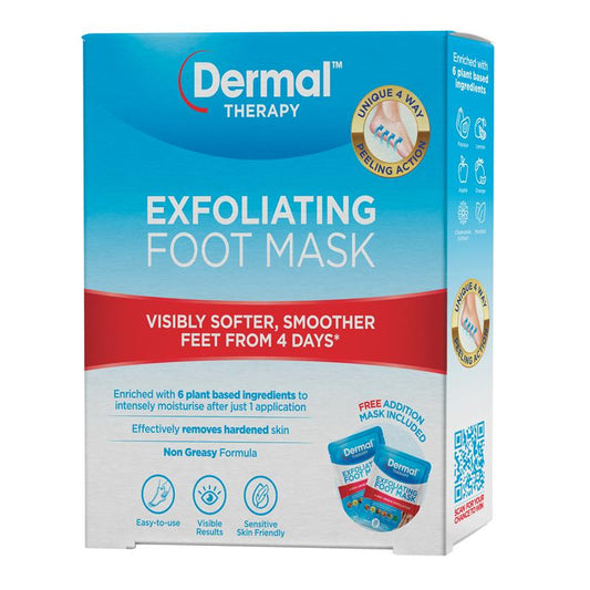 Dermal Therapy 去角质足膜 1 对