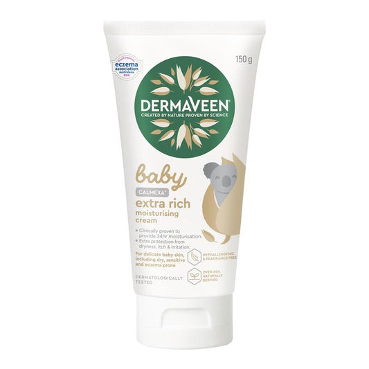 Kem dưỡng ẩm DermaVeen Baby Calmexa Extra Rich 150g 