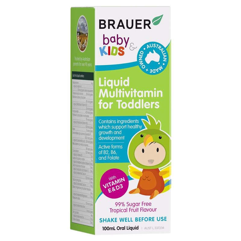 Brauer Kids 幼儿复合维生素液 100ml 