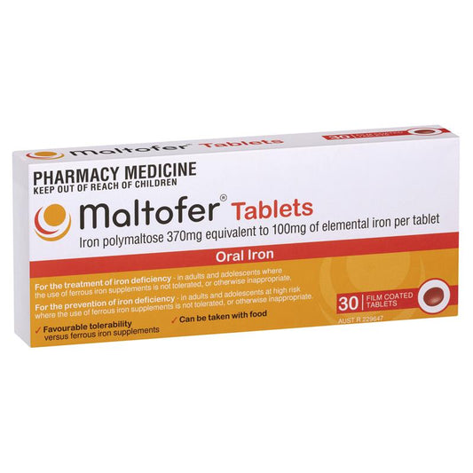 Maltofer Oral Iron 100mg 30 Viên 