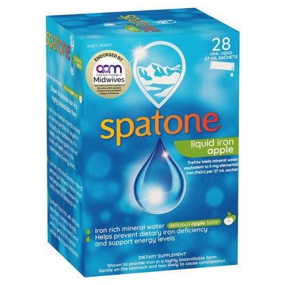Spatone 铁补充剂 28 袋苹果味