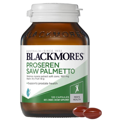 Blackmores Proseren Saw Palmetto Prostate Health 120 Viên 