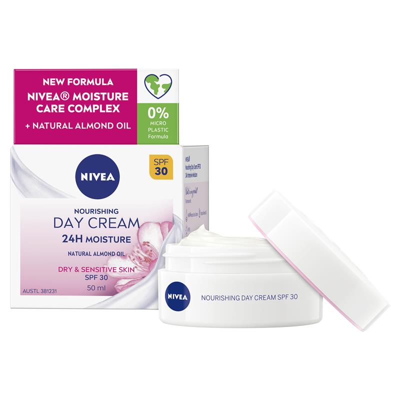 Kem dưỡng ẩm NIVEA Daily Essentials Nourishing Face Moisturiser SPF30 50ml 