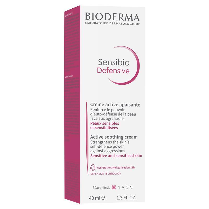 Kem dưỡng ẩm Bioderma Sensibio Soothing Defensive Light dành cho da nhạy cảm 40ml 