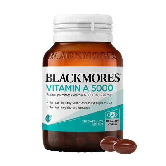 Viên uống bổ mắt Blackmores Vitamin A 5000IU 150 viên 