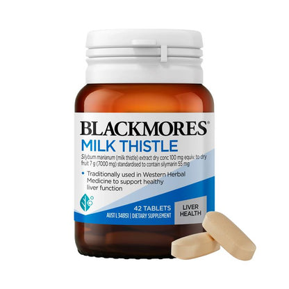 Viên uống bổ gan Blackmores Milk Thistle Liver Health 42 viên 