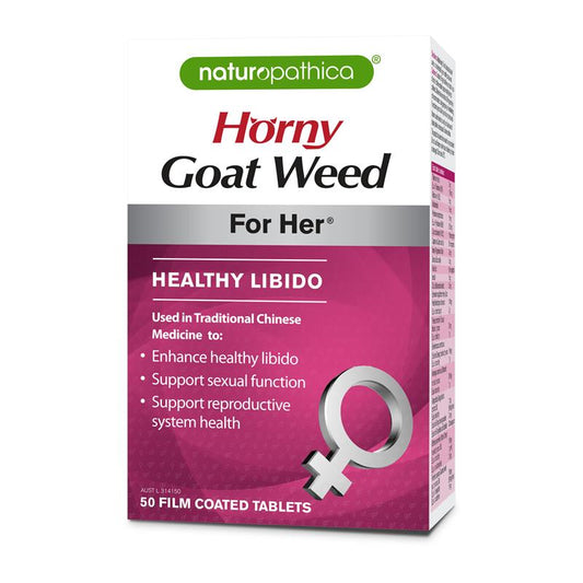 Naturopathica Horny Goat Weed For Her 50 Viên 