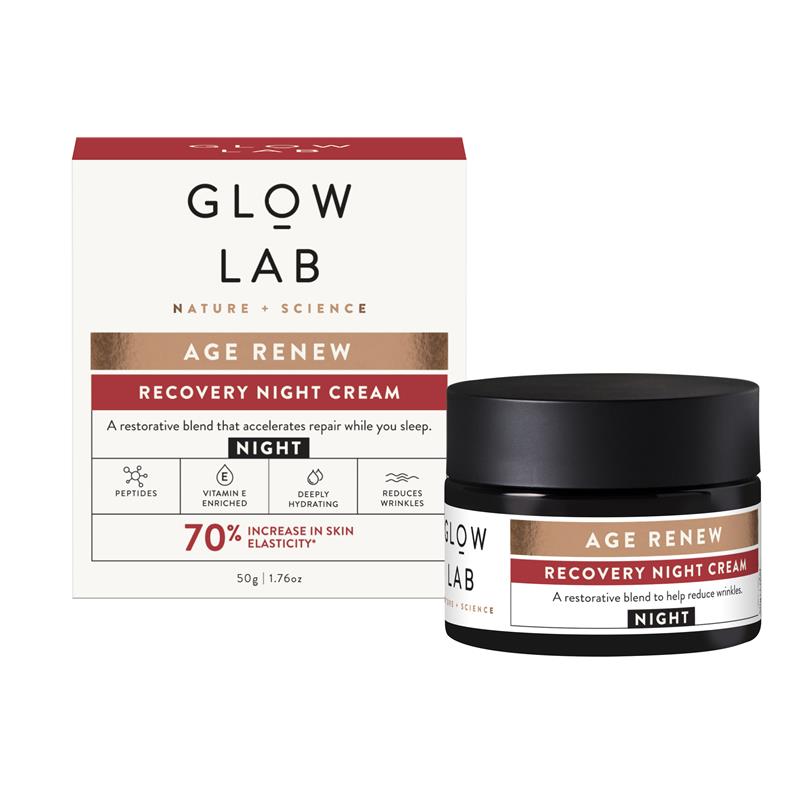 Kem dưỡng da ban đêm Glow Lab Age Renew Recovery 50g 