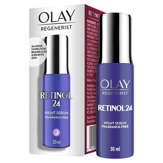 Olay Regenerist Retinol 24 Night Serum không mùi 30ml 