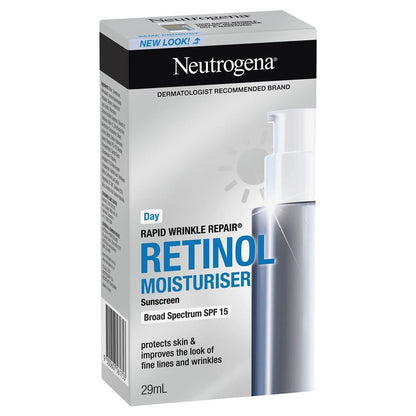 Neutrogena Rapid Wrinkle Repair Retinol Anti Ageing Moisturiser SPF 15 29mL