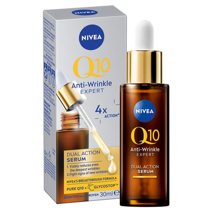 Nivea Q10 Anti-Wrinkle Expert Dual Action Serum 30ml