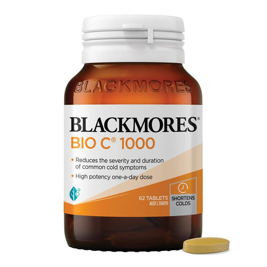 Blackmores Bio C 1000mg Vitamin C Hỗ trợ miễn dịch 62 viên 