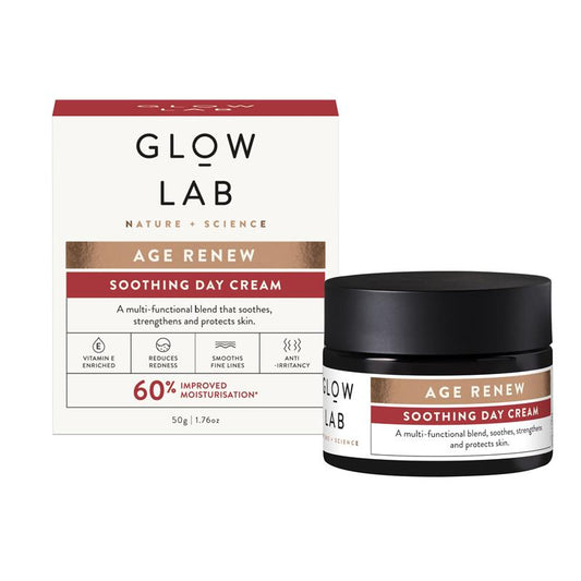 Kem dưỡng da ban ngày làm dịu da lão hóa Glow Lab Age Renew 50g 