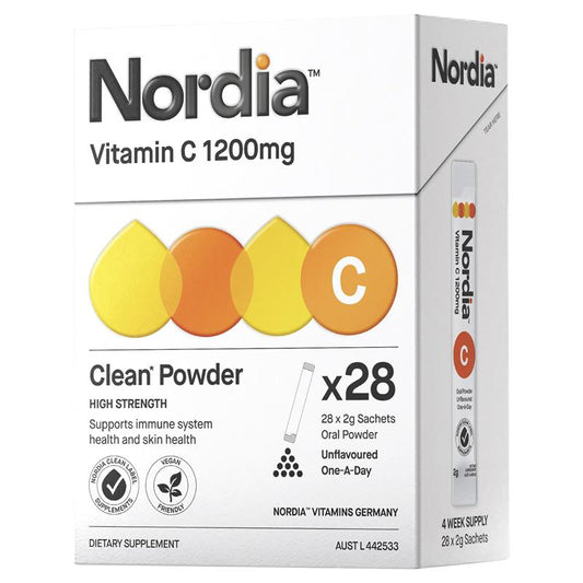 Bột Vitamin C Nordia 1200mg 28 Gói 