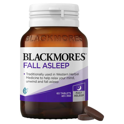 Viên uống hỗ trợ ngủ ngon Blackmores Fall Asleep 60 viên 