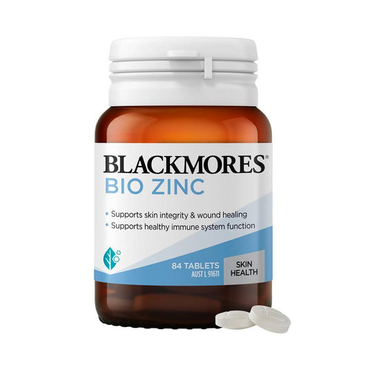 Blackmores Bio Zinc Skin Health Immune Support Vitamin 84 Viên 