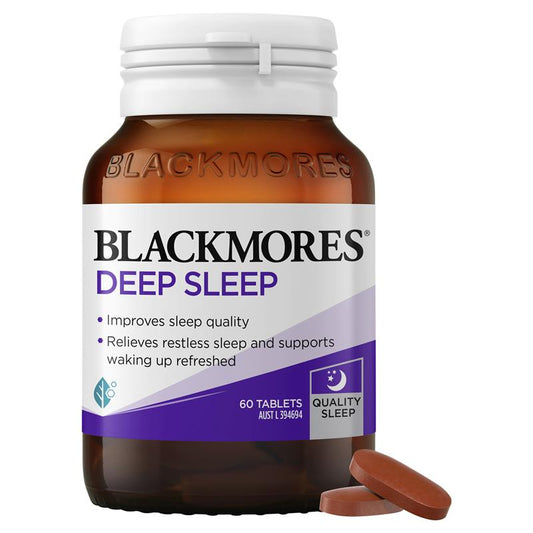 Viên uống hỗ trợ giấc ngủ sâu Blackmores Deep Sleep 60 viên 