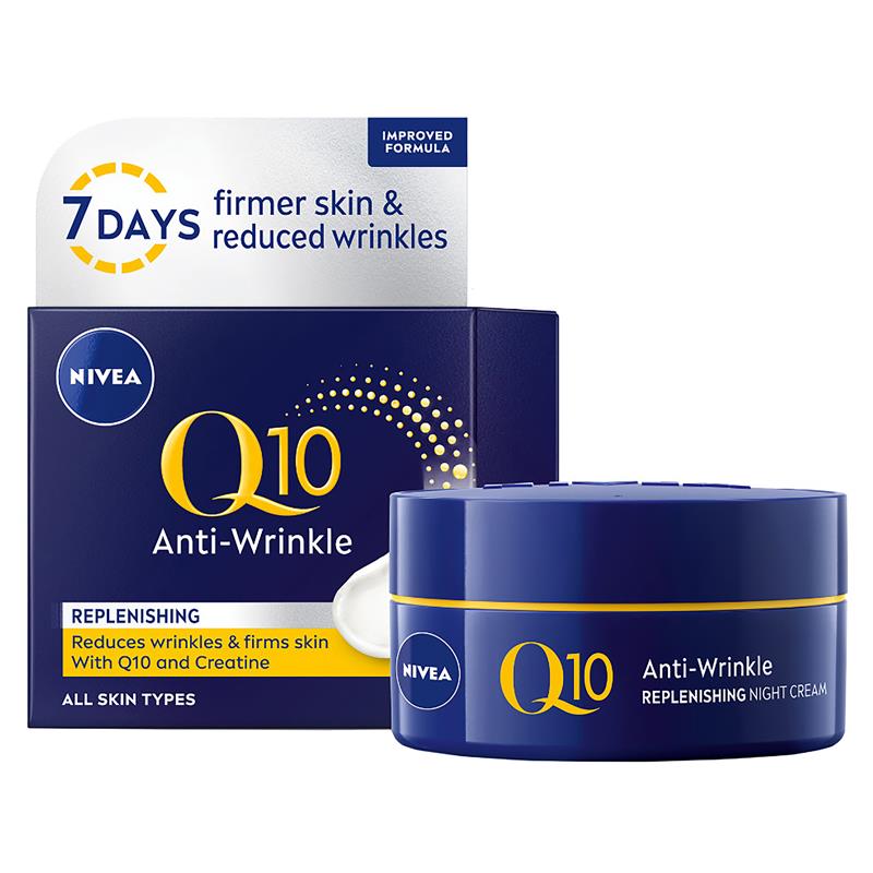 NIVEA Q10 Anti-Wrinkle Night Cream 50ml