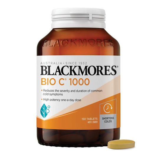 Blackmores Bio C 1000mg Vitamin C Hỗ trợ miễn dịch 150 viên 