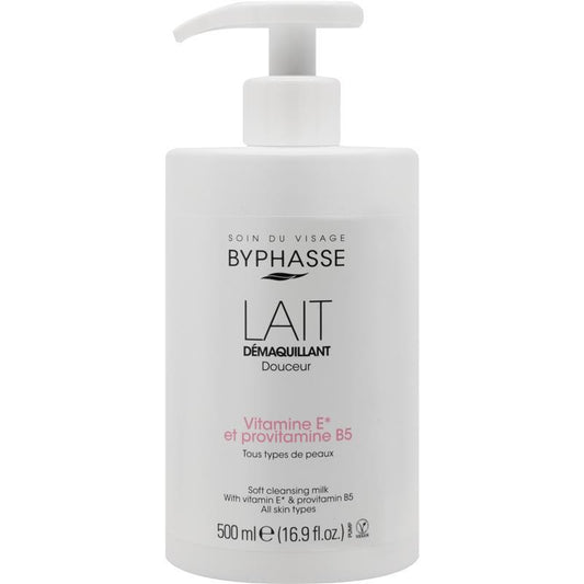 Byphasse 柔肤洁面乳 面部和眼部 500ml 
