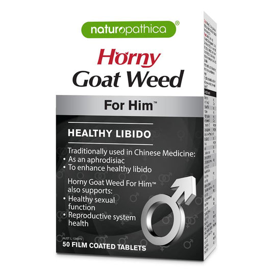 Naturopathica Horny Goat Weed dành cho nam giới 50 viên 