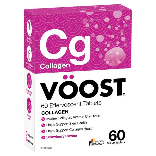 Voost Collagen Effervescent 60 Pack Kích thước độc quyền 