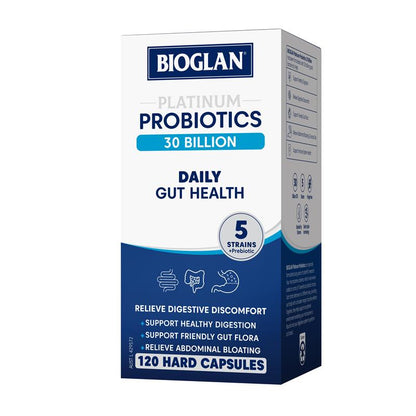 Bioglan Platinum Probiotics Daily 30 Tỷ 120 Viên Nang 