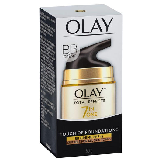 Kem nền Olay Total Effects 7 in One Touch BB Crème SPF 15 50g 