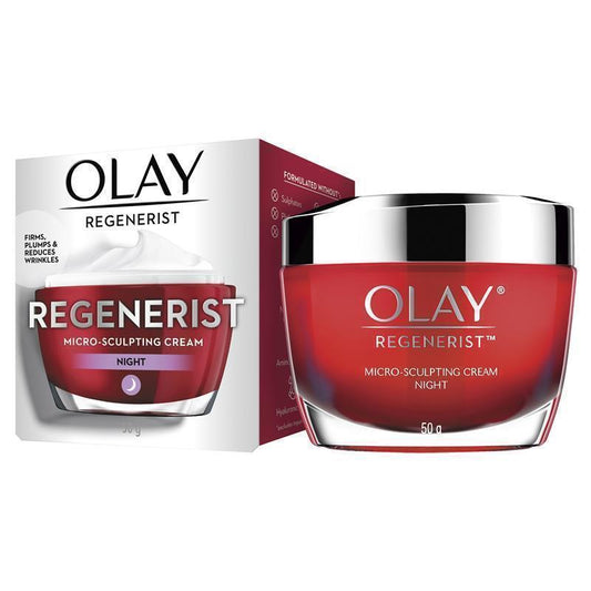 Kem dưỡng ẩm chống lão hóa ban đêm Olay Regenerist Advanced Anti-Ageing Micro-Sculpting 50g 