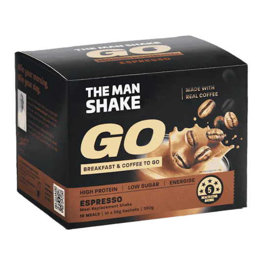 Người đàn ông lắc GO! Espresso 